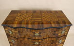 18TH CENTURY, AUSTRIA, BAROQUE CHEST OF DRAWERS, MARQUETRY