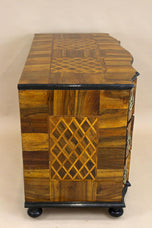 18TH CENTURY, AUSTRIA, BAROQUE CHEST OF DRAWERS, MARQUETRY