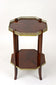 19TH CENTURY, FRANCE, OCTAGONAL MAHOGANY SIDE TABLE, NAPOLEON, III, CIRCA 1870