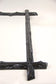 19TH CENTURY, AUSTRIA, BLACK FOREST, BASSWOOD, WALL MIRROR