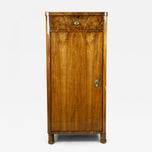 19TH CENTURY, AUSTRIA, BIEDERMEIER CABINET, NUTWOOD