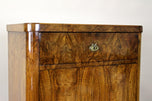 19TH CENTURY, AUSTRIA, BIEDERMEIER CABINET, NUTWOOD