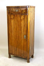 19TH CENTURY, AUSTRIA, BIEDERMEIER CABINET, NUTWOOD
