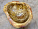 PETRIFIED WOOD SINK, BEIGE, BROWN, YELLOW