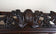 20TH CENTURY, AUSTRIA, BLACK FOREST WALL MIRROR, HAND CARVED, 1919