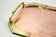20TH CENTURY, ART NOUVEAU, COPPER SERVING TRAY, GILT BRASS HANDLES