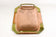 20TH CENTURY, ART NOUVEAU, COPPER SERVING TRAY, GILT BRASS HANDLES