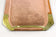 20TH CENTURY, ART NOUVEAU, COPPER SERVING TRAY, GILT BRASS HANDLES