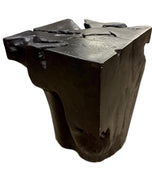 ORGANIC MODERN, INDONESIA, TEAK WOOD SIDE TABLE, STOOL, 2025