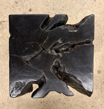 ORGANIC MODERN, INDONESIA, TEAK WOOD SIDE TABLE, STOOL, 2025