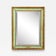 GILT,MID CENTURY,VENETIAN WALL MIRROR,TURQUOISE PATTERN,IT,CA 1960