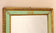 GILT,MID CENTURY,VENETIAN WALL MIRROR,TURQUOISE PATTERN,IT,CA 1960