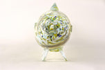 MURANO GLASS FISH SCULPTURE, MULTICOLORED, MID CENTURY, ITALY, CA. 1950