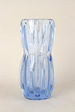 20TH CENTURY, AUSTRIA, BLUE ART DECO GLASS VASE, 1920