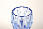 20TH CENTURY, AUSTRIA, BLUE ART DECO GLASS VASE, 1920