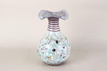 MID CENTURY, ITALY, MURANO GLASS VASE, MULTICOLORED, 1950
