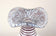 MID CENTURY, ITALY, MURANO GLASS VASE, MULTICOLORED, 1950
