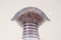 MID CENTURY, ITALY, MURANO GLASS VASE, MULTICOLORED, 1950
