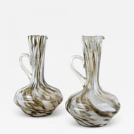 MID CENTURY, ITALY, MURANO GLASS, PAIR
