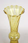 20TH CENTURY, ART DECO, GLASS VASE, AMBER-COLORED, AUSTRIA, CA 1920