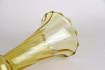 20TH CENTURY, ART DECO, GLASS VASE, AMBER-COLORED, AUSTRIA, CA 1920