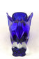 20TH CENTURY, ITALY, DARK BLUE MURANO GLASS VASE, SOMMERSO, 1960, 1970