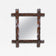 19TH CENTURY, AUSTRIA, BLACK FOREST, WALL MIRROR, HAND CARVED