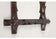 19TH CENTURY, AUSTRIA, BLACK FOREST, WALL MIRROR, HAND CARVED