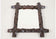 19TH CENTURY, AUSTRIA, BLACK FOREST, WALL MIRROR, HAND CARVED