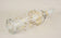 20TH CENTURY, AUSTRIA, GLASS DECANTER, GOLDEN FLORAL PATTERNS, ART NOUVEAU