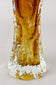 20TH CENTURY, AUSTRIA, AMBERCOLORED ART DECO GLASS VASE, 1920