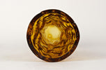 20TH CENTURY, AUSTRIA, AMBERCOLORED ART DECO GLASS VASE, 1920
