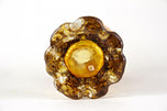 20TH CENTURY, AUSTRIA, AMBERCOLORED ART DECO GLASS VASE, 1920