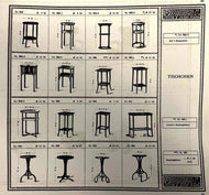 20TH CENTURY, AUSTRIA, BENTWOOD, ART NOUVEAU SIDE TABLE, 1910