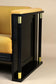 20TH CENTURY, AUSTRIA, ART NOUVEAU, BLACK ARMCHAIR, SCHOOL OF JOSEF HOFFMANN, CA 1910