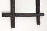 19TH CENTURY, AUSTRIA, RUSTIC, TRAMP ART, WALL MIRROR