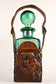 MID,CENTURY,GREEN,GLASS,DECANTER