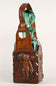 MID,CENTURY,GREEN,GLASS,DECANTER