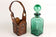 MID,CENTURY,GREEN,GLASS,DECANTER