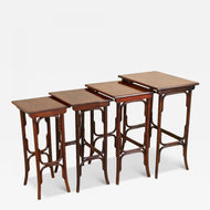 20TH CENTURY, ART NOUVEAU, BENTWOOD NESTING TABLES, THONET, AUSTRIA, CIRCA 1905