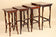 20TH CENTURY, ART NOUVEAU, BENTWOOD NESTING TABLES, THONET, AUSTRIA, CIRCA 1905