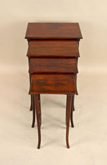 20TH CENTURY, ART NOUVEAU, BENTWOOD NESTING TABLES, THONET, AUSTRIA, CIRCA 1905