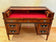 19TH CENTURY, AUSTRIA, EMPIRE WRITING DESK, NUTWOOD, ROLL TOP