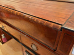 19TH CENTURY, AUSTRIA, EMPIRE WRITING DESK, NUTWOOD, ROLL TOP