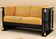 20TH CENTURY, AUSTRIA, ART NOUVEAU, TWO SEAT SOFA, SCHOOL OF J HOFFMANN