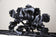 19TH CENTURY, AUSTRIA, RUSTIC BLACK FOREST WALL MIRROR, OAK LEAVES, ACORNS