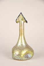 19TH CENTURY, ART NOUVEAU, LOETZ GLASS VASE, DECOR CANDIA PAPILLON, BOHEMIA, CA 1898