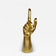 21ST CENTURY, CONTEMPORARY, GIGANTIC HAND SCULPTURE, GOLDLEAF PLATED