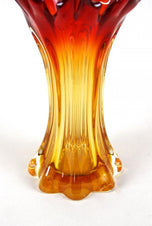 20TH CENTURY, ITALY, MURANO GLASS, SOMMERSO VASE, MID CENTURY