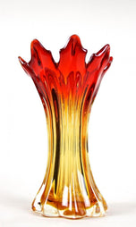 20TH CENTURY, ITALY, MURANO GLASS, SOMMERSO VASE, MID CENTURY